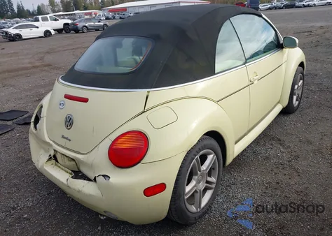 2004 Volkswagen New Beetle Gls 1.8T z USA, uszkodzony, nr VIN 3VWCD31Y64M352037